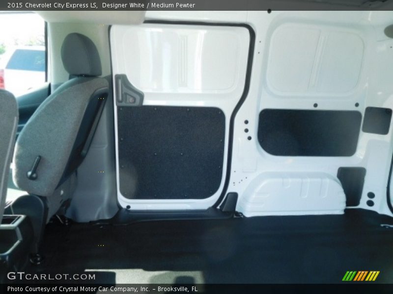 Designer White / Medium Pewter 2015 Chevrolet City Express LS