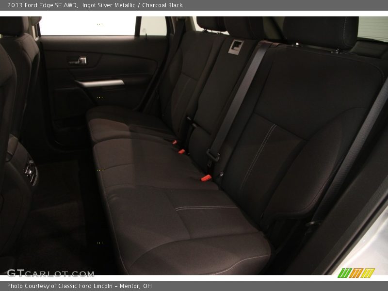 Ingot Silver Metallic / Charcoal Black 2013 Ford Edge SE AWD