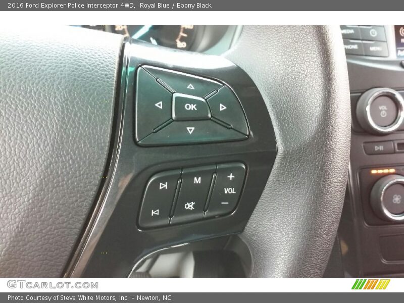 Royal Blue / Ebony Black 2016 Ford Explorer Police Interceptor 4WD