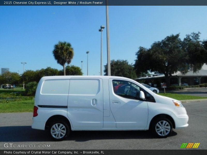 Designer White / Medium Pewter 2015 Chevrolet City Express LS