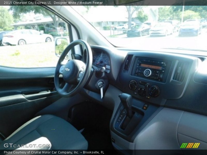 Designer White / Medium Pewter 2015 Chevrolet City Express LS