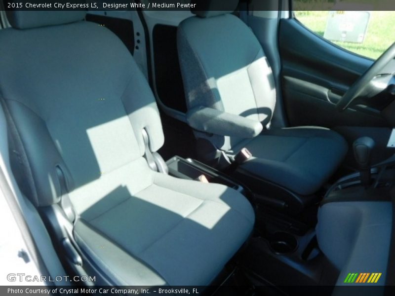 Designer White / Medium Pewter 2015 Chevrolet City Express LS