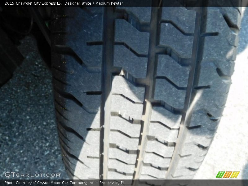 Designer White / Medium Pewter 2015 Chevrolet City Express LS