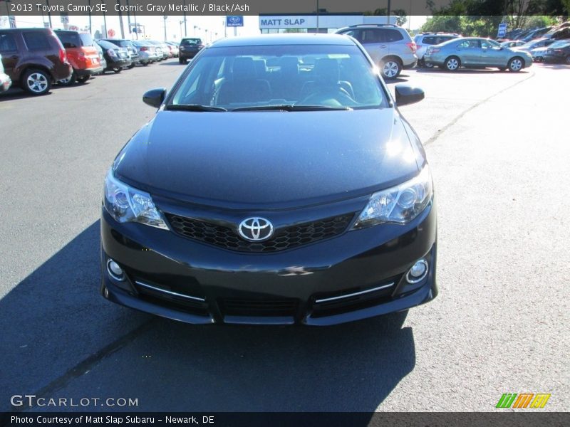 Cosmic Gray Metallic / Black/Ash 2013 Toyota Camry SE
