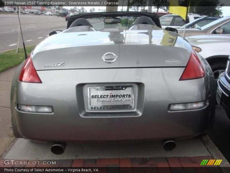 Silverstone Metallic / Charcoal 2005 Nissan 350Z Touring Roadster