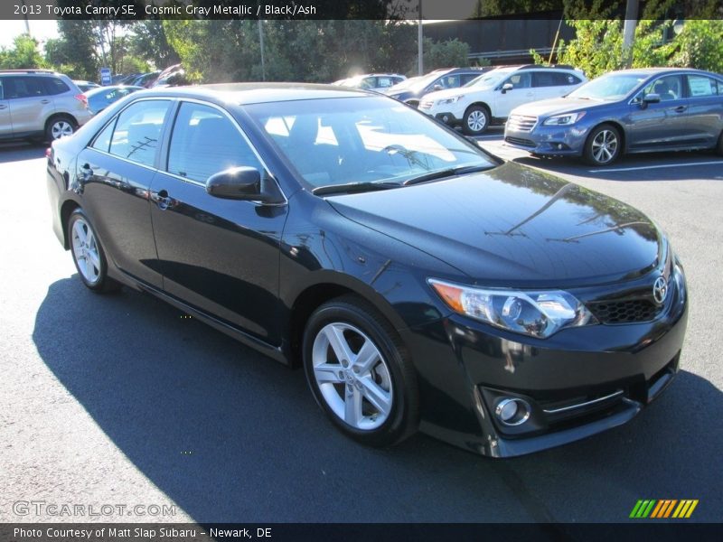 Cosmic Gray Metallic / Black/Ash 2013 Toyota Camry SE