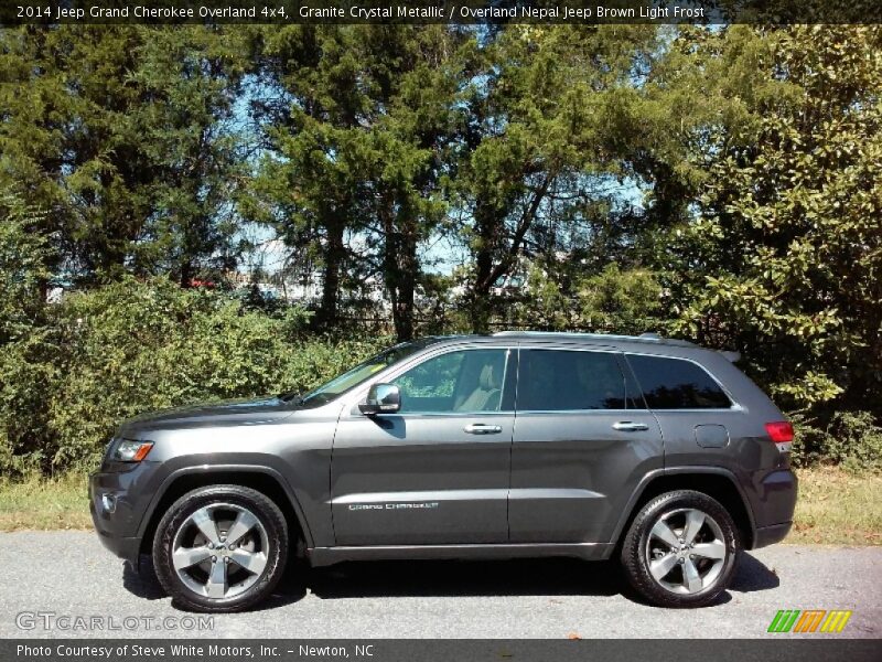 Granite Crystal Metallic / Overland Nepal Jeep Brown Light Frost 2014 Jeep Grand Cherokee Overland 4x4