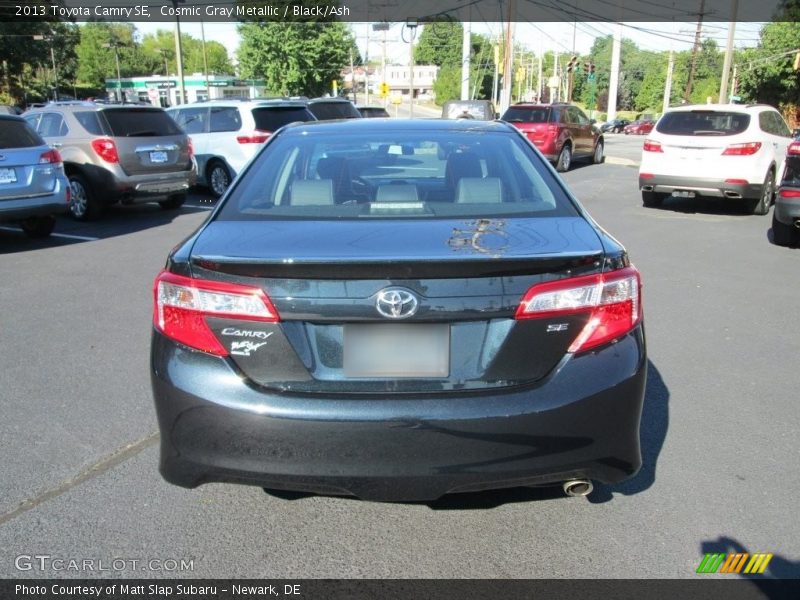 Cosmic Gray Metallic / Black/Ash 2013 Toyota Camry SE
