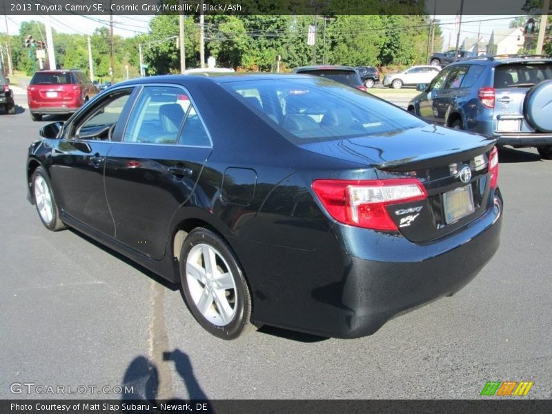 Cosmic Gray Metallic / Black/Ash 2013 Toyota Camry SE