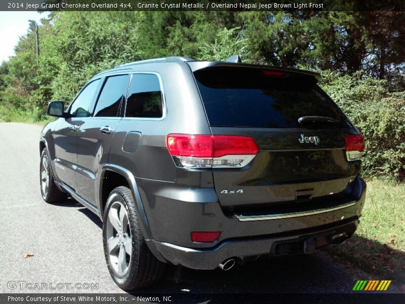 Granite Crystal Metallic / Overland Nepal Jeep Brown Light Frost 2014 Jeep Grand Cherokee Overland 4x4