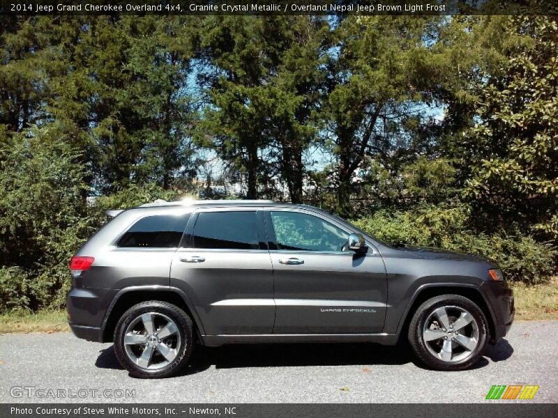 Granite Crystal Metallic / Overland Nepal Jeep Brown Light Frost 2014 Jeep Grand Cherokee Overland 4x4