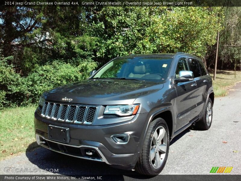 Granite Crystal Metallic / Overland Nepal Jeep Brown Light Frost 2014 Jeep Grand Cherokee Overland 4x4