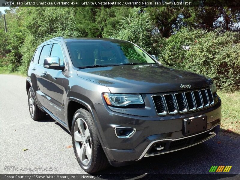 Granite Crystal Metallic / Overland Nepal Jeep Brown Light Frost 2014 Jeep Grand Cherokee Overland 4x4