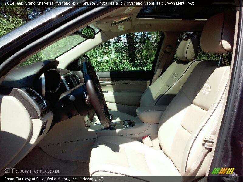 Granite Crystal Metallic / Overland Nepal Jeep Brown Light Frost 2014 Jeep Grand Cherokee Overland 4x4