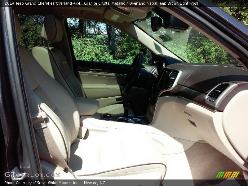 Granite Crystal Metallic / Overland Nepal Jeep Brown Light Frost 2014 Jeep Grand Cherokee Overland 4x4