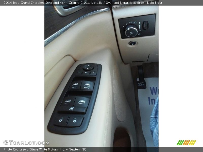 Granite Crystal Metallic / Overland Nepal Jeep Brown Light Frost 2014 Jeep Grand Cherokee Overland 4x4