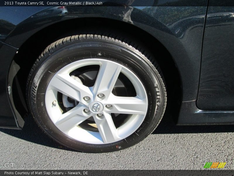 Cosmic Gray Metallic / Black/Ash 2013 Toyota Camry SE