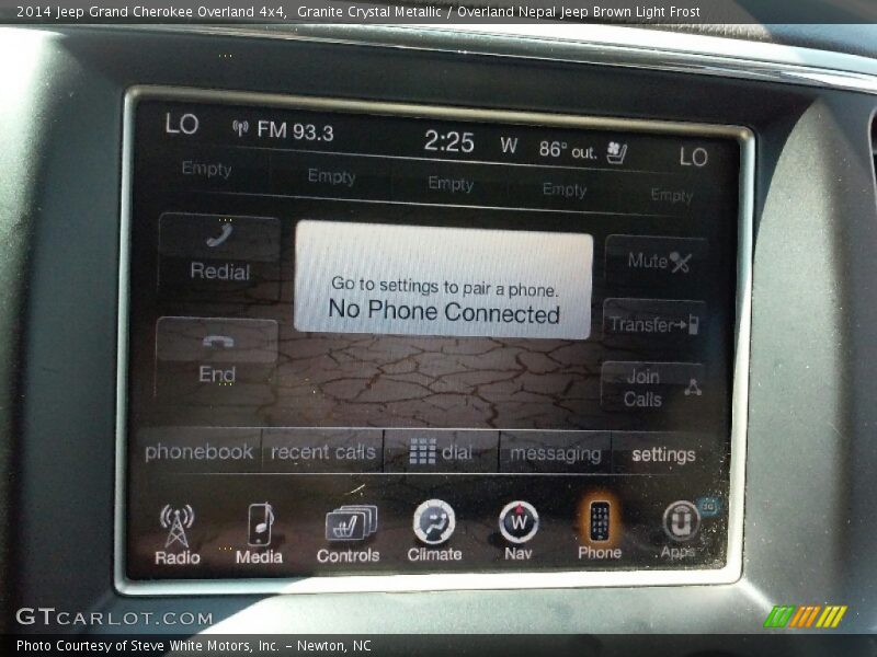 Granite Crystal Metallic / Overland Nepal Jeep Brown Light Frost 2014 Jeep Grand Cherokee Overland 4x4