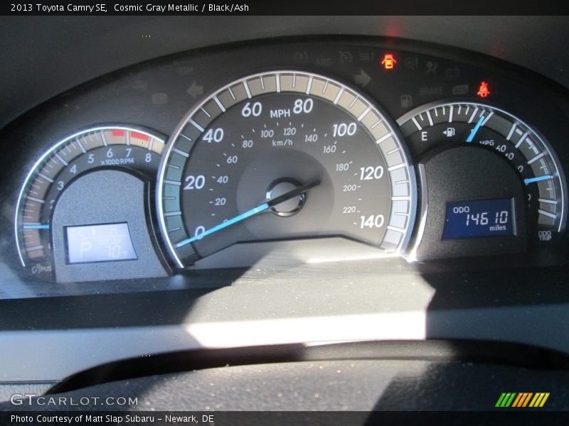 Cosmic Gray Metallic / Black/Ash 2013 Toyota Camry SE