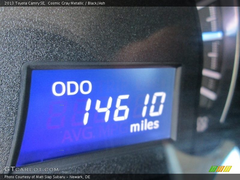 Cosmic Gray Metallic / Black/Ash 2013 Toyota Camry SE