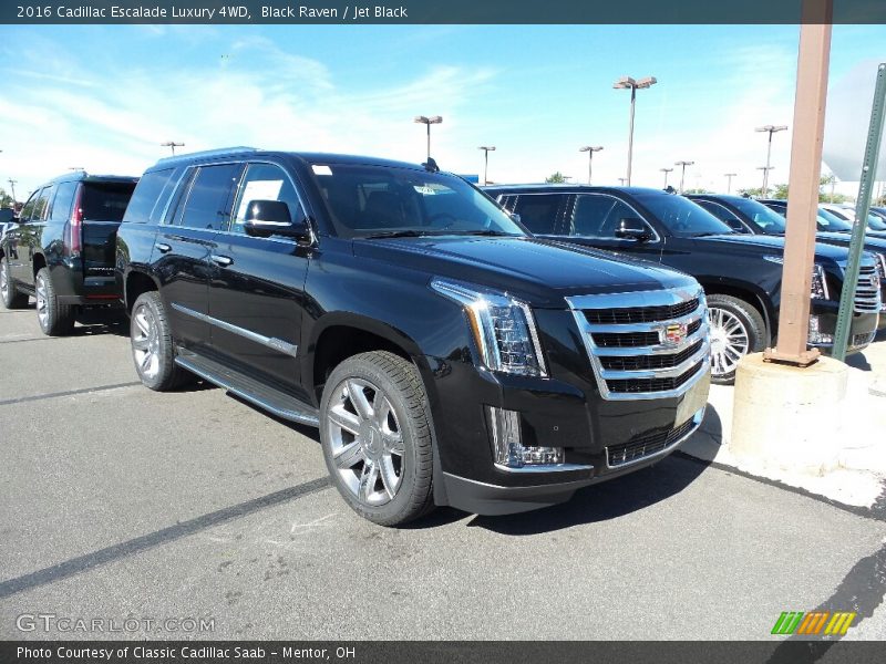 Black Raven / Jet Black 2016 Cadillac Escalade Luxury 4WD