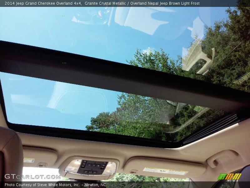 Granite Crystal Metallic / Overland Nepal Jeep Brown Light Frost 2014 Jeep Grand Cherokee Overland 4x4