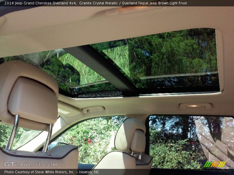 Granite Crystal Metallic / Overland Nepal Jeep Brown Light Frost 2014 Jeep Grand Cherokee Overland 4x4