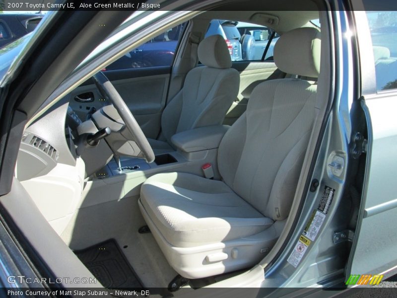 Aloe Green Metallic / Bisque 2007 Toyota Camry LE