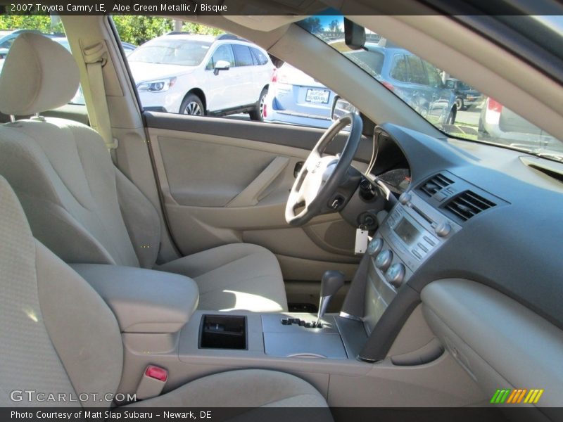 Aloe Green Metallic / Bisque 2007 Toyota Camry LE