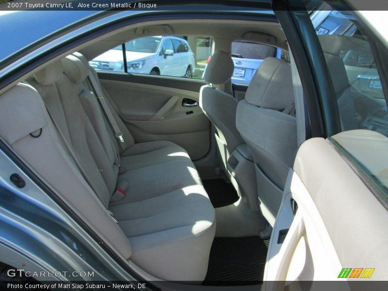 Aloe Green Metallic / Bisque 2007 Toyota Camry LE