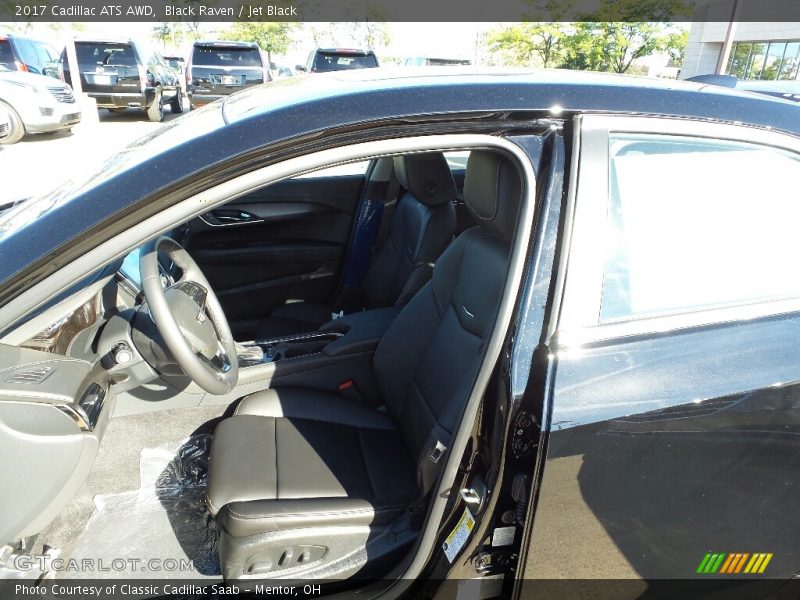 Black Raven / Jet Black 2017 Cadillac ATS AWD