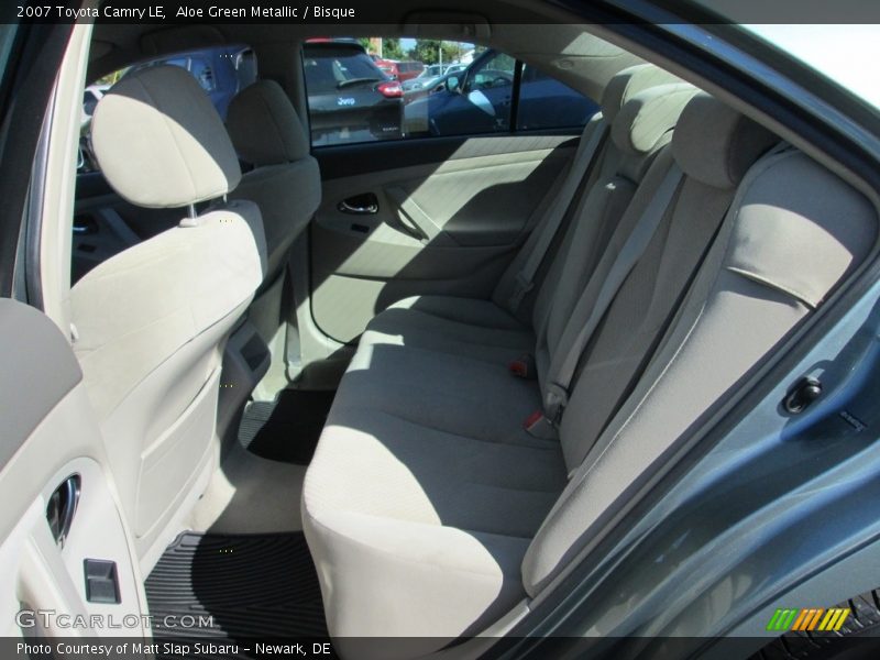 Aloe Green Metallic / Bisque 2007 Toyota Camry LE