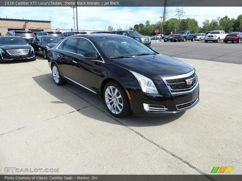 Stellar Black Metallic / Jet Black 2016 Cadillac XTS Luxury Sedan