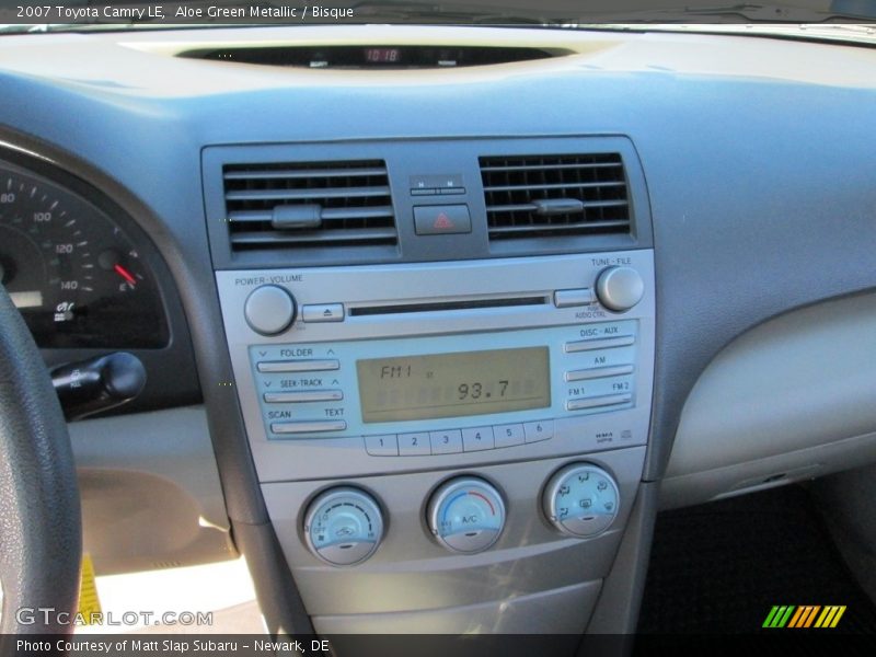 Aloe Green Metallic / Bisque 2007 Toyota Camry LE