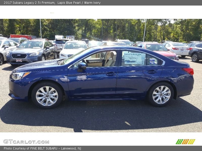 Lapis Blue Pearl / Warm Ivory 2017 Subaru Legacy 2.5i Premium
