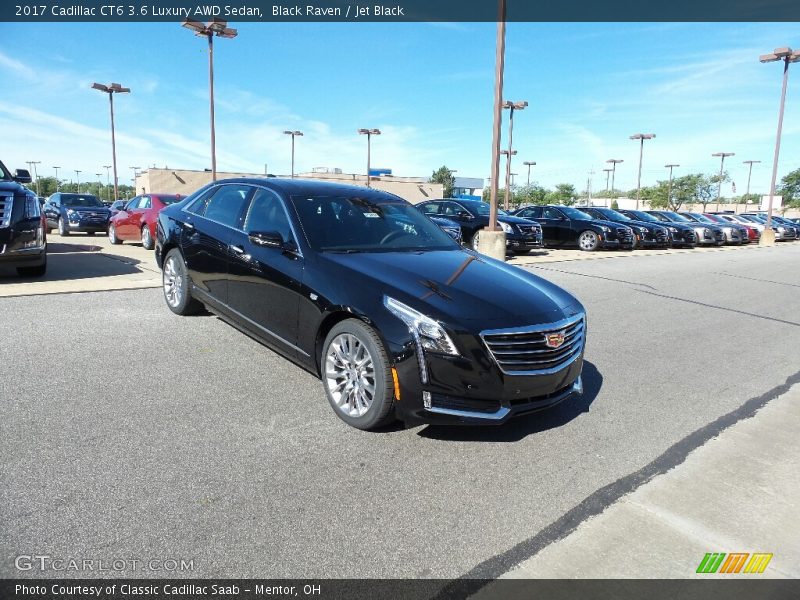 Black Raven / Jet Black 2017 Cadillac CT6 3.6 Luxury AWD Sedan