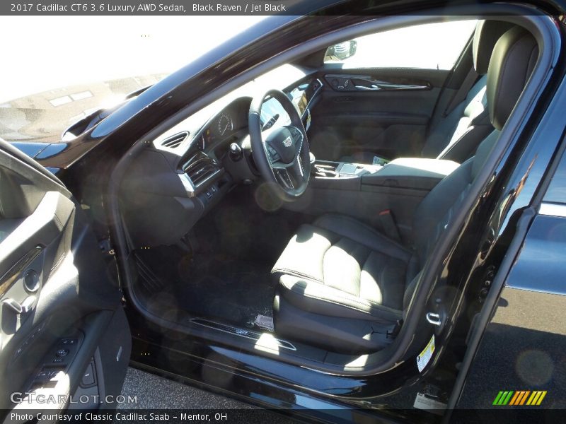 Black Raven / Jet Black 2017 Cadillac CT6 3.6 Luxury AWD Sedan