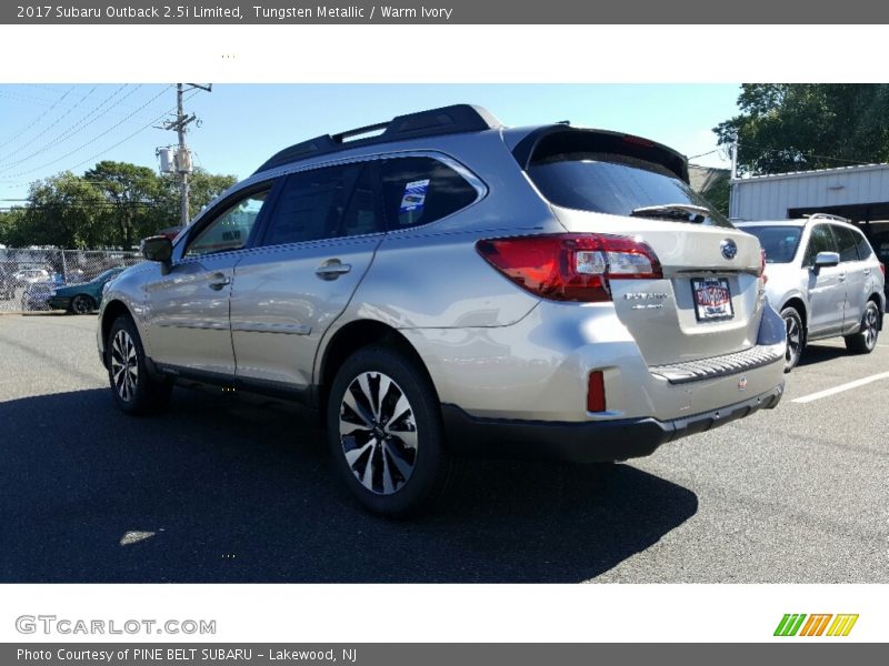 Tungsten Metallic / Warm Ivory 2017 Subaru Outback 2.5i Limited