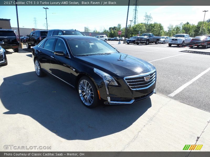 Black Raven / Jet Black 2017 Cadillac CT6 3.0 Turbo Luxury AWD Sedan