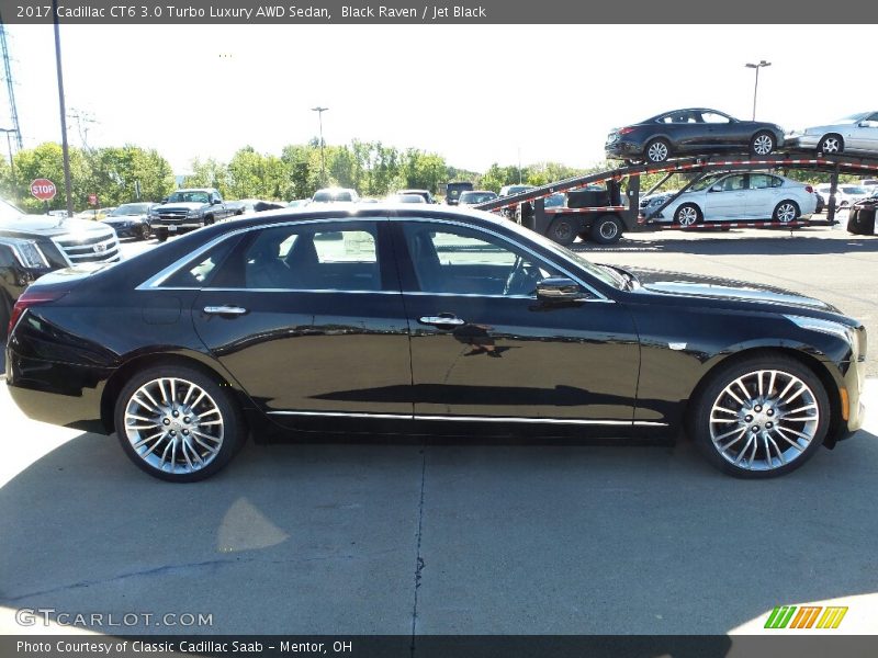 Black Raven / Jet Black 2017 Cadillac CT6 3.0 Turbo Luxury AWD Sedan