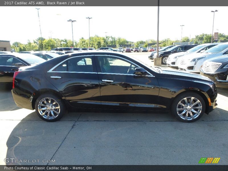 Black Raven / Jet Black 2017 Cadillac ATS AWD
