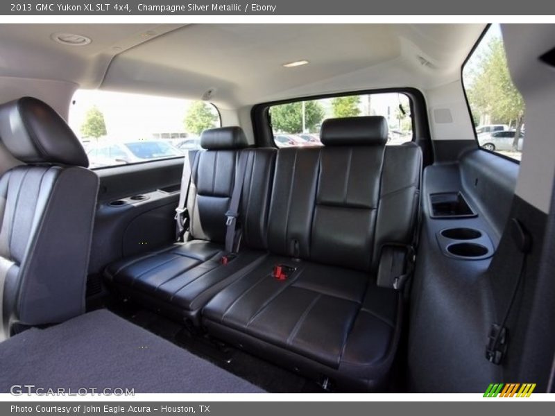 Champagne Silver Metallic / Ebony 2013 GMC Yukon XL SLT 4x4