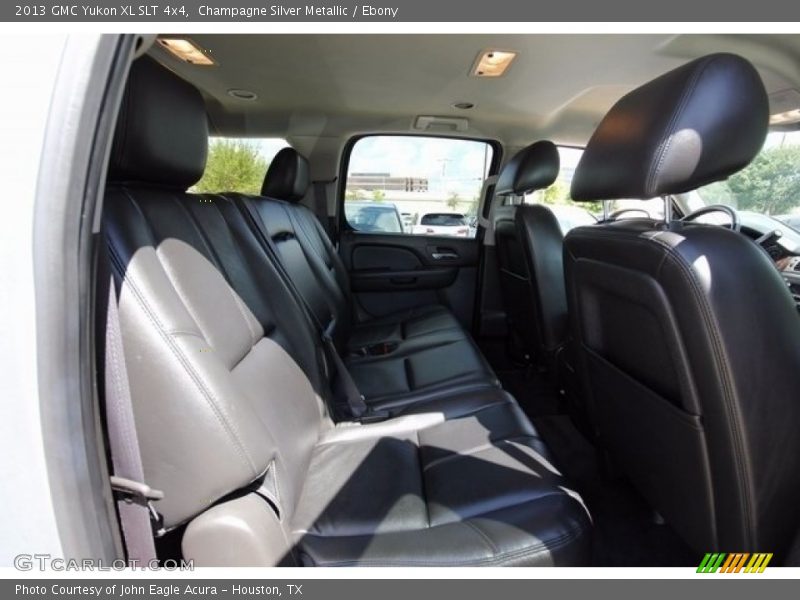 Champagne Silver Metallic / Ebony 2013 GMC Yukon XL SLT 4x4