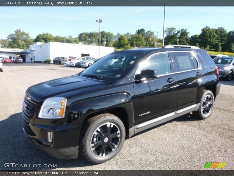 Onyx Black / Jet Black 2017 GMC Terrain SLE AWD