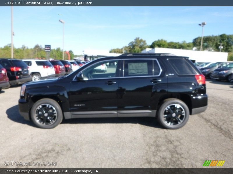 Onyx Black / Jet Black 2017 GMC Terrain SLE AWD