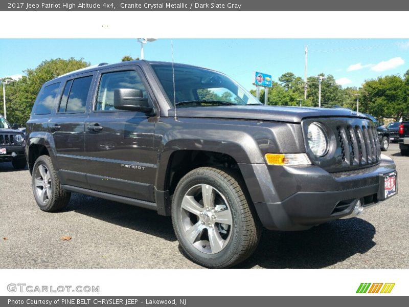Granite Crystal Metallic / Dark Slate Gray 2017 Jeep Patriot High Altitude 4x4