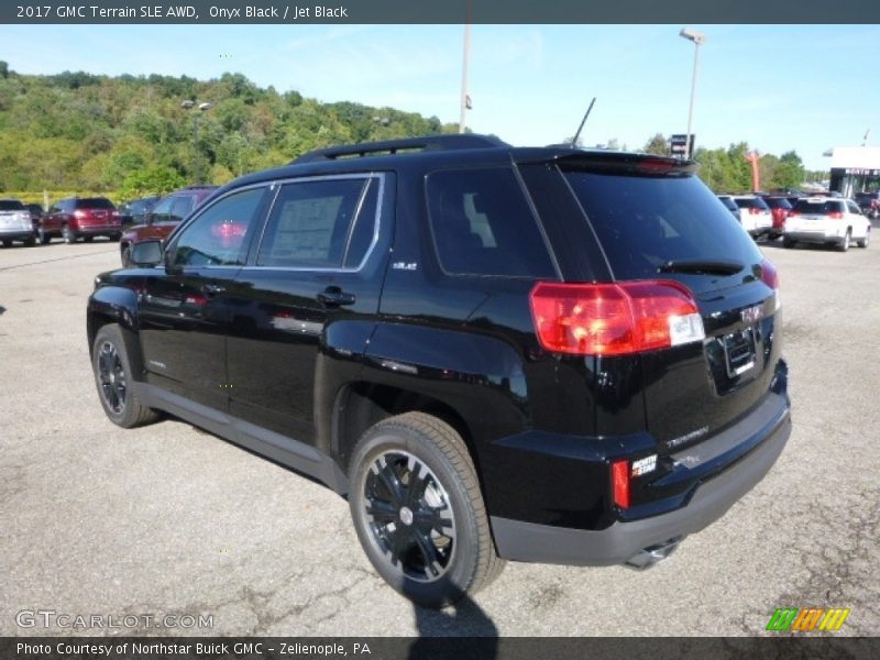 Onyx Black / Jet Black 2017 GMC Terrain SLE AWD