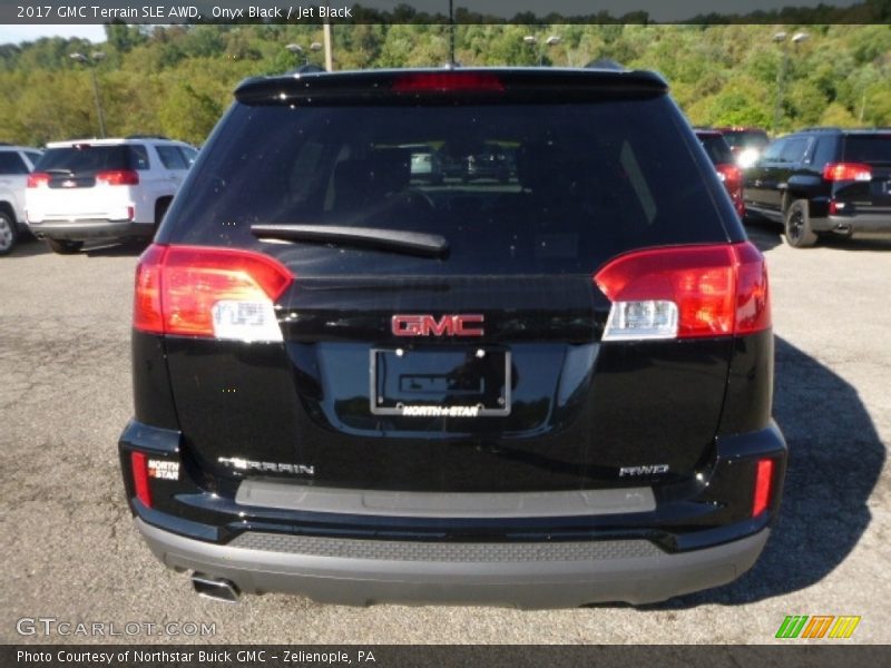 Onyx Black / Jet Black 2017 GMC Terrain SLE AWD
