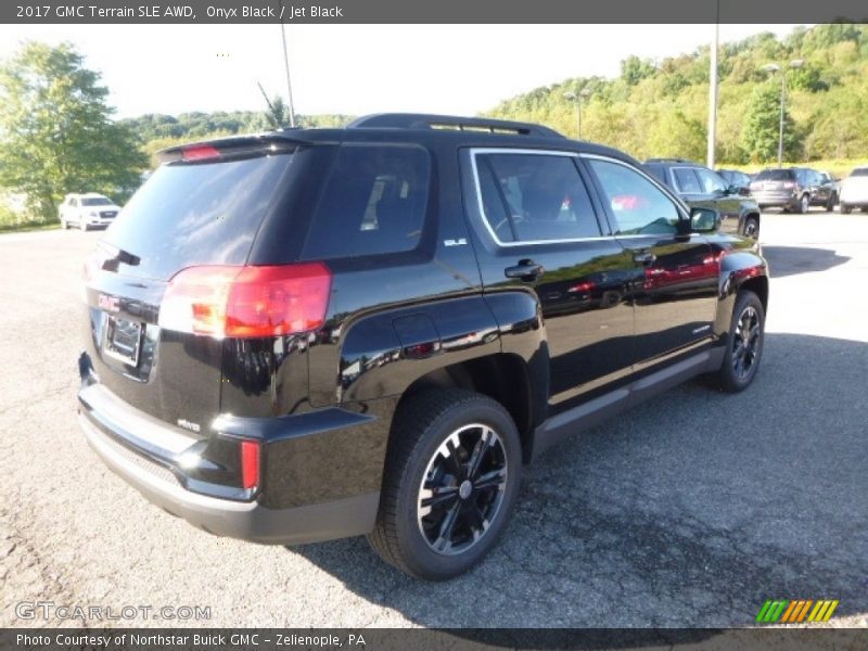 Onyx Black / Jet Black 2017 GMC Terrain SLE AWD
