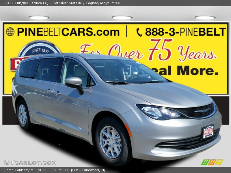 Billet Silver Metallic / Cognac/Alloy/Toffee 2017 Chrysler Pacifica LX